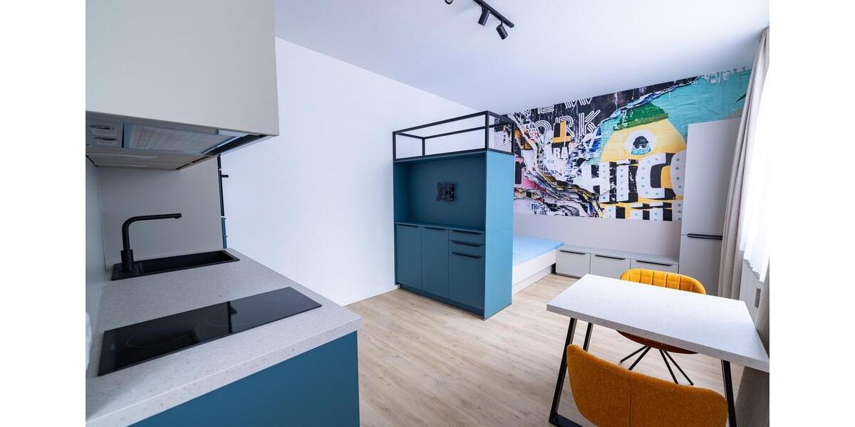 Etagenwohnung Nürnberg Gibitzenhof - 1 Zimmer, 25 m&sup2;, 670&euro; | Angebot:25350356