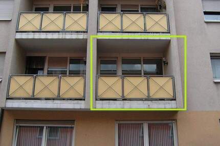 Zentrumsnahe 1-Zimmer-Wohnung mit Einbauküche und Balkon 1 zimmer