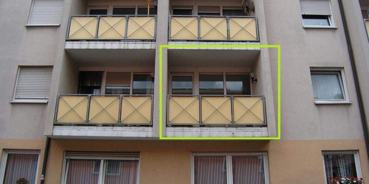 Zentrumsnahe 1-Zimmer-Wohnung mit Einbauküche und Balkon 1 zimmer