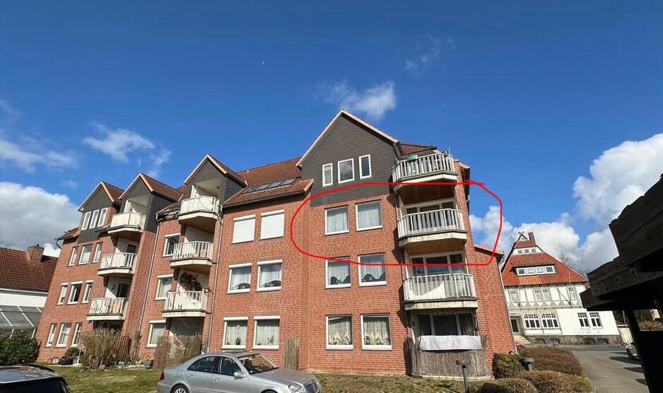 3-Zimmer-Wohnung, 75 m², Balkon, Stellplatz – Zentrumsnah