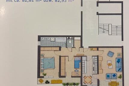 Wohnung Blattneiweg 8. OG zu vermieten 83m2 ab 1.3.2026 3 zimmer