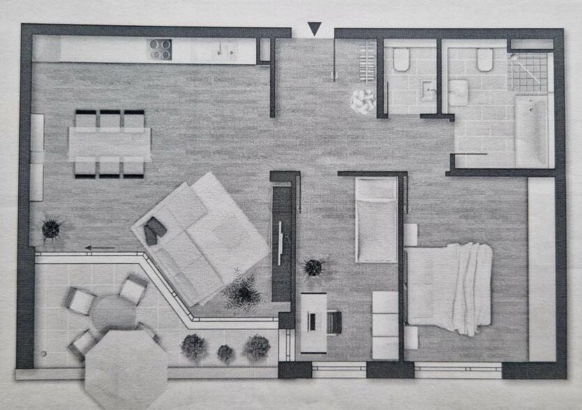 Stuttgart Möhringen: 3-Zimmer-Wohnung ab 01.12.2025