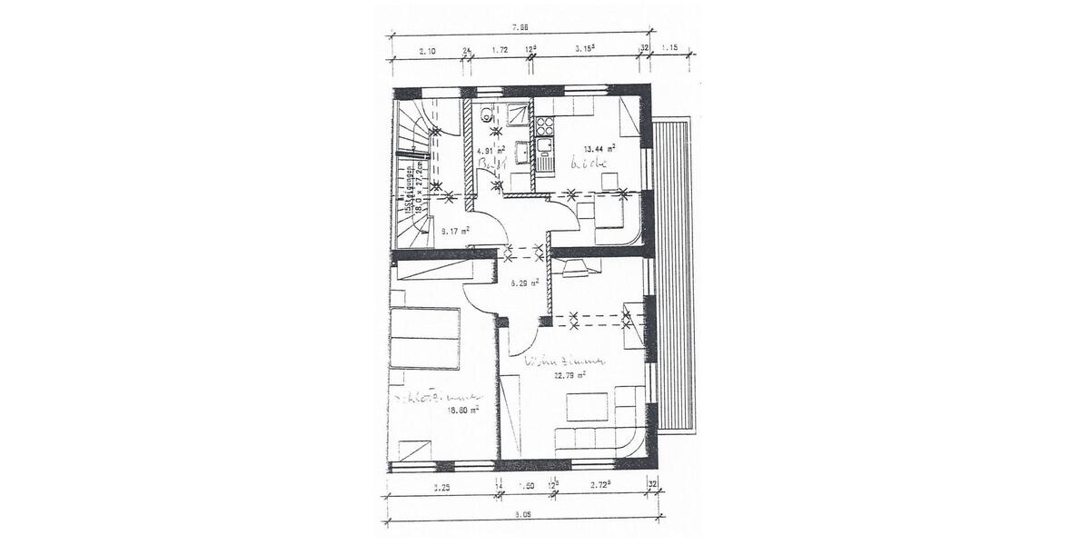 Etagenwohnung Sauerlach - 2.5 Zimmer, 69 m&sup2;, 1.090&euro; | Angebot:26290879