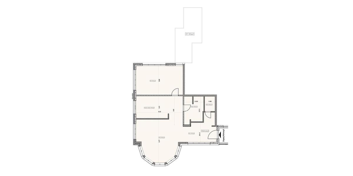Etagenwohnung Schenefeld - 2.5 Zimmer, 105 m&sup2;, 1.569&euro; | Angebot:26186906