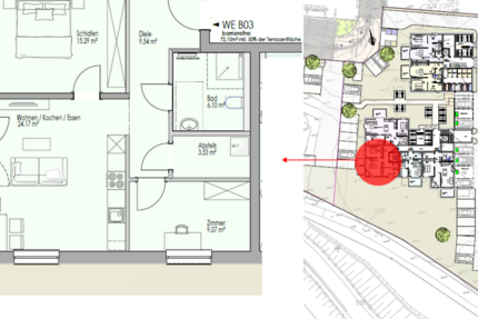Wohnung zum Mieten in Buseck 925 € 72.1 m² 3 zimmer