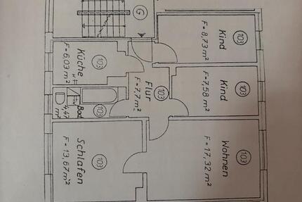 Kleine 4 Raum Wohnung ab sofort zur Vermietung 4 zimmer