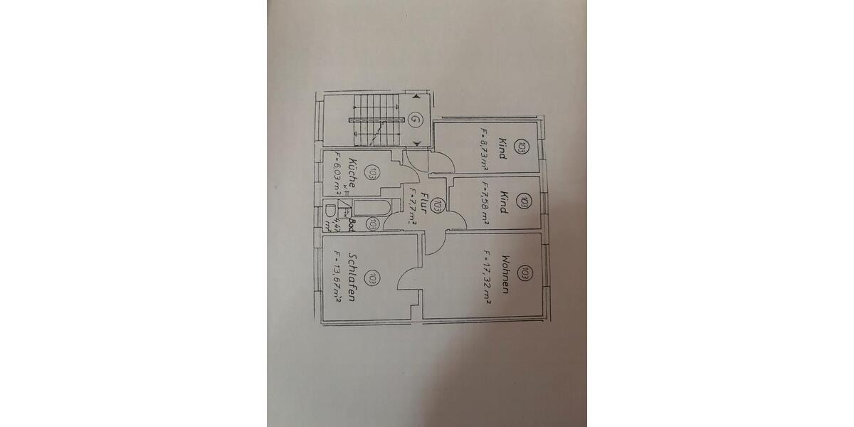 Kleine 4 Raum Wohnung ab sofort zur Vermietung 4 zimmer