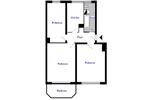 Etagenwohnung Thale - 2.5 Zimmer, 61 m&sup2;, 425&euro; | Angebot:26480713
