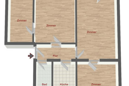 4 Zimmer Wohnung im Urlaubsort Schierke