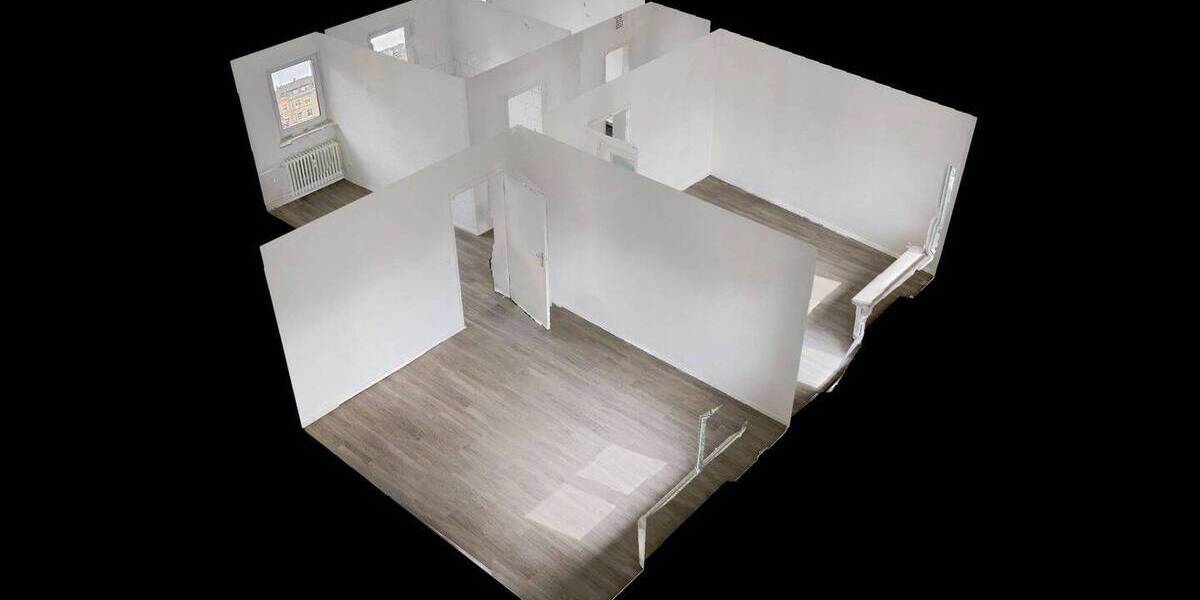 Etagenwohnung Duisburg Alt-Hamborn - 2 Zimmer, 58 m&sup2;, 365&euro; | Angebot:26751757