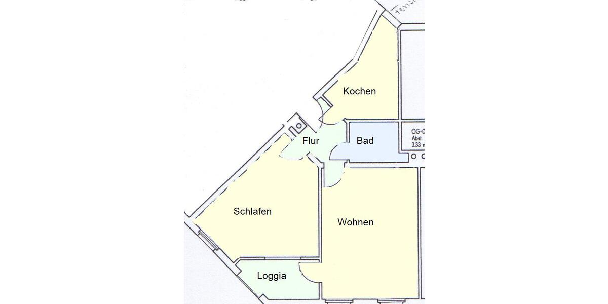 ### Lichtdurchflutete Wohnung im Herzen Bruchsals ### - Etagenwohnung Bruchsal Stadtkern | Angebot:26097706