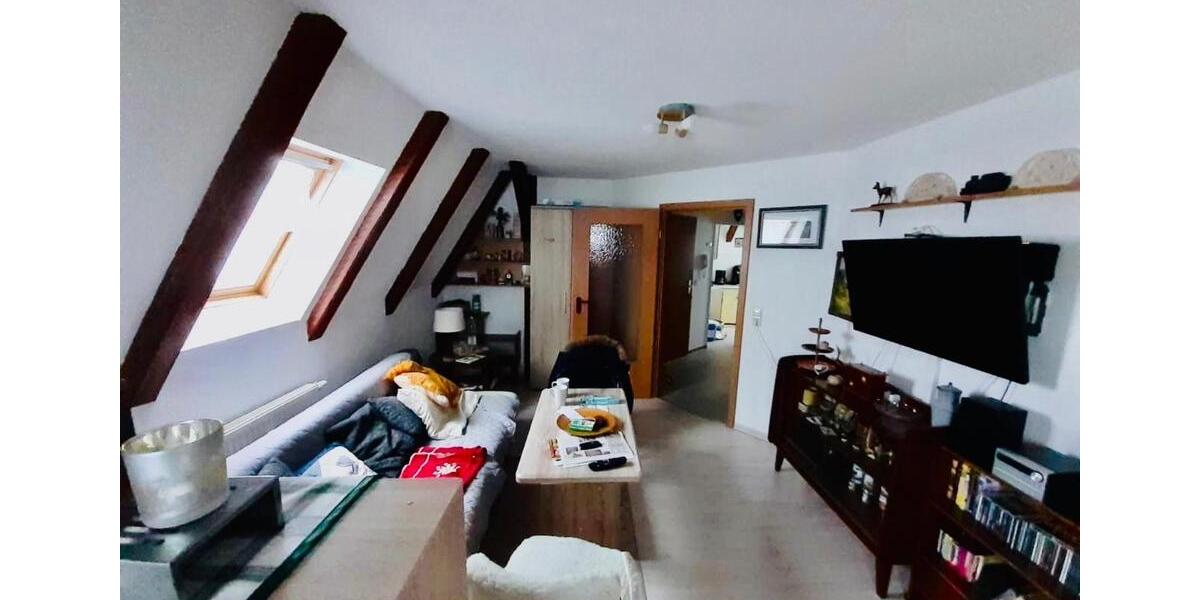 Dachgeschoßwohnung Olbernhau - 2 Zimmer, 38 m&sup2;, 200&euro; | Angebot:25021714