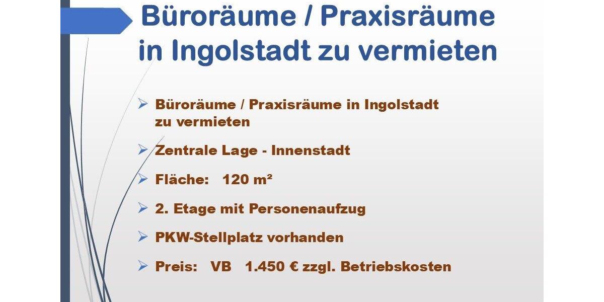 Gewerbeobjekt Ingolstadt - 1.450&euro; | Angebot:26019618