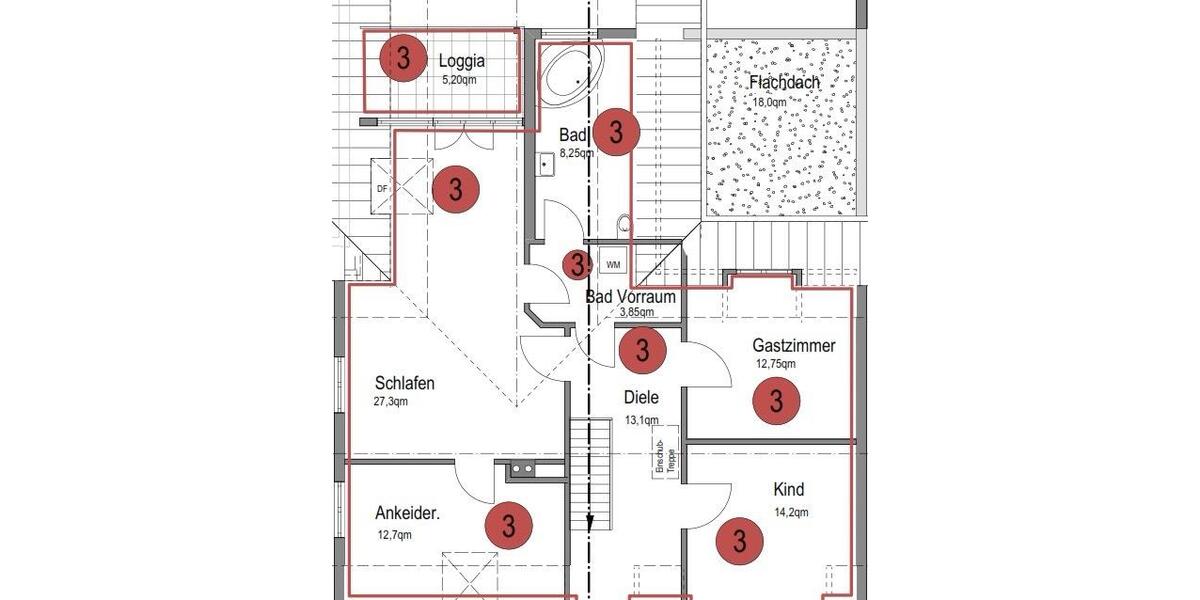 Etagenwohnung Forchtenberg - 6 Zimmer, 205 m&sup2;, 1.290&euro; | Angebot:26561066