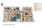 Etagenwohnung Steinfurt Burgsteinfurt - 3 Zimmer, 99 m&sup2;, 1.405&euro; | Angebot:26920196