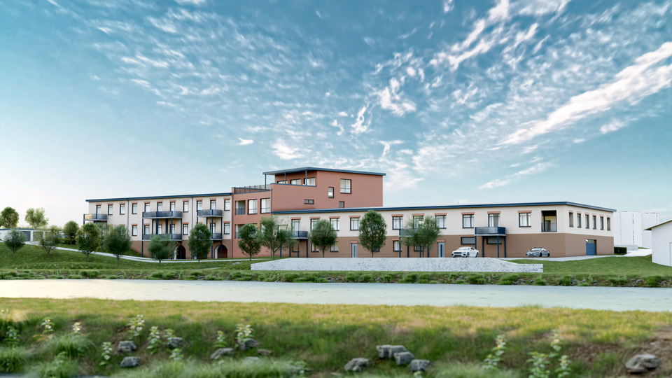 Wohnen am Wasser - 4-R-Wohnung mit großer Dachterrasse und Blick aufs Wasser 4 zimmer