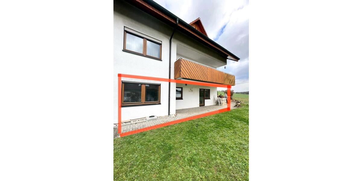 Terrassenwohnung Neuenstein - 2 Zimmer, 60 m&sup2;, 590&euro; | Angebot:26097399