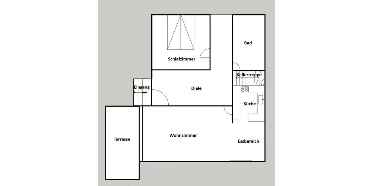 Erdgeschoßwohnung Rietberg - 2 Zimmer, 88 m&sup2;, 880&euro; | Angebot:26284332