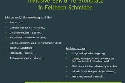 Moderne 3,5 Zimmerwohnung mit Balkon | inkl. EBK & TG-Stellplatz 3 zimmer