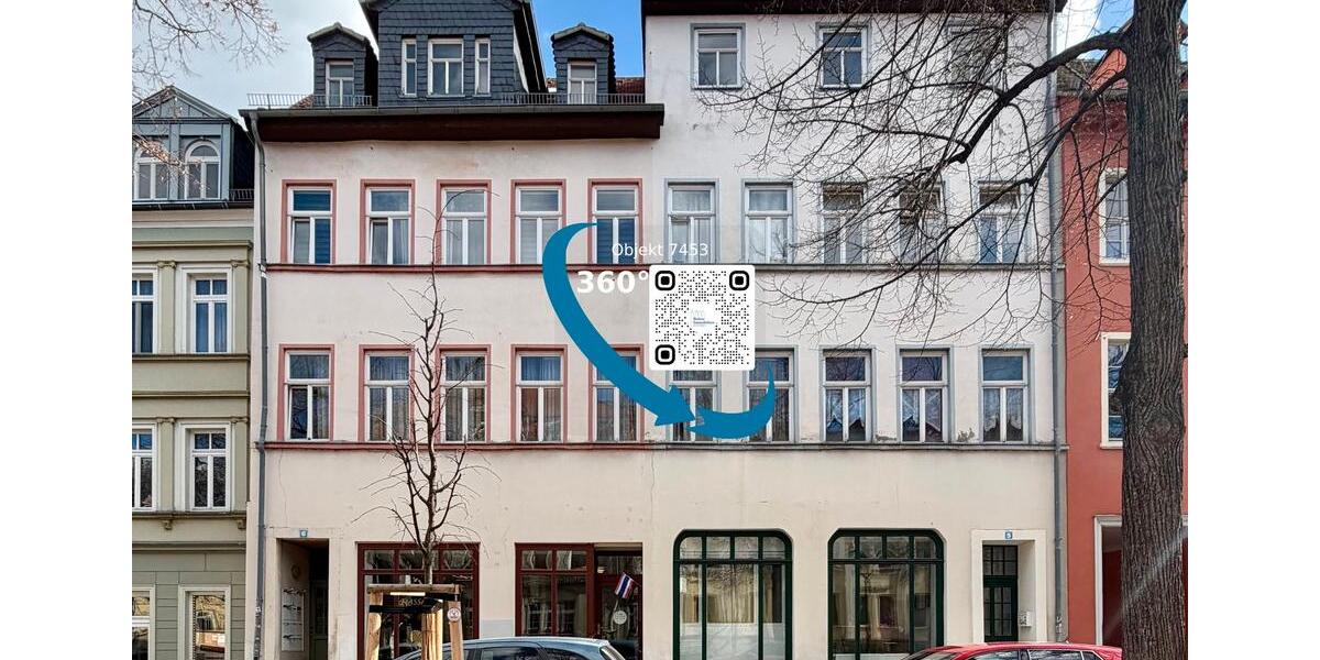 Dachgeschoßwohnung Naumburg (Saale) - 3 Zimmer, 100 m&sup2;, 580&euro; | Angebot:25719584