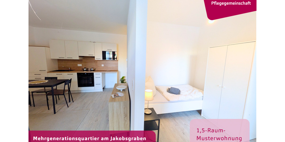 Etagenwohnung Brandenburg an der Havel Bahnhofsvorstadt - 1.5 Zimmer, 31 m&sup2;, 465&euro; | Angebot:25857162