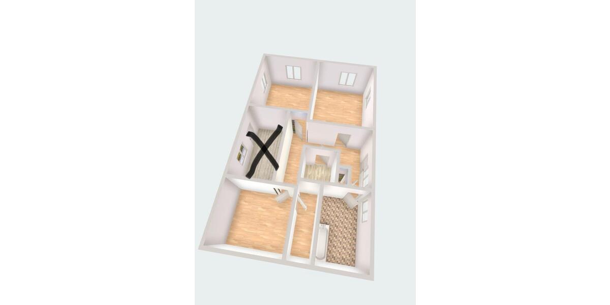 Erdgeschoßwohnung Abenberg - 2 Zimmer, 74 m&sup2;, 650&euro; | Angebot:24851038