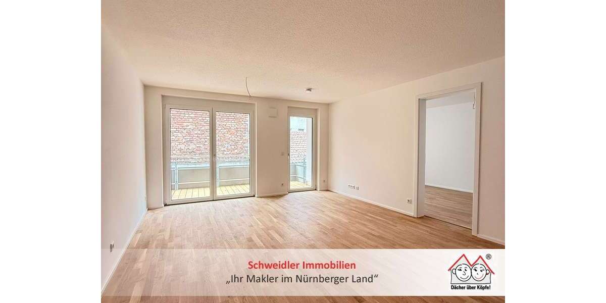 Etagenwohnung Nürnberg Gleißhammer - 2 Zimmer, 56 m&sup2;, 1.020&euro; | Angebot:26752411