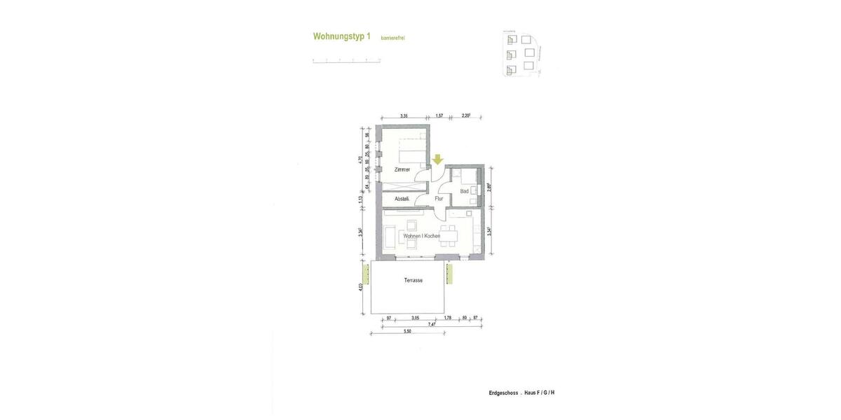 Erdgeschoßwohnung Ottendorf-Okrilla Okrilla - 2 Zimmer, 67 m&sup2;, 1.050&euro; | Angebot:24522419