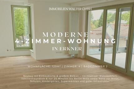 neuwertige & nachhaltige 4-Zimmer-Wohnung – WG geeignet 4 zimmer