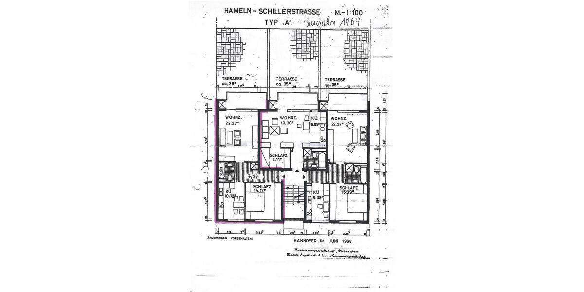 Neu sanierte 2-Zimmer-Wohnung mit großer Terrasse in Hameln 2 zimmer