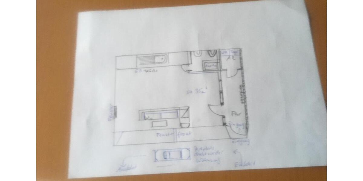 Erdgeschoßwohnung Stemwede - 1 Zimmer, 36 m&sup2;, 400&euro; | Angebot:24561428