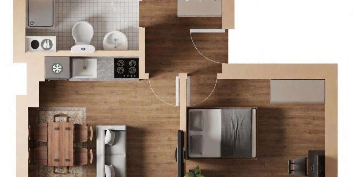 Etagenwohnung Mönchengladbach Gladbach - 2 Zimmer, 40 m&sup2;, 500&euro; | Angebot:26755133