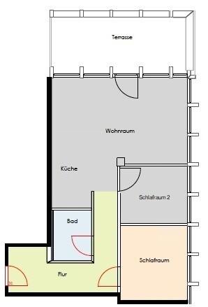 Dachgeschoßwohnung Hamburg Hamburg-Mitte - 3 Zimmer, 70 m&sup2;, 1.594&euro; | Angebot:26382884