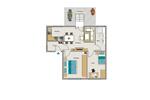 Erdgeschoßwohnung Marl - 3.5 Zimmer, 66 m&sup2;, 540&euro; | Angebot:25050572