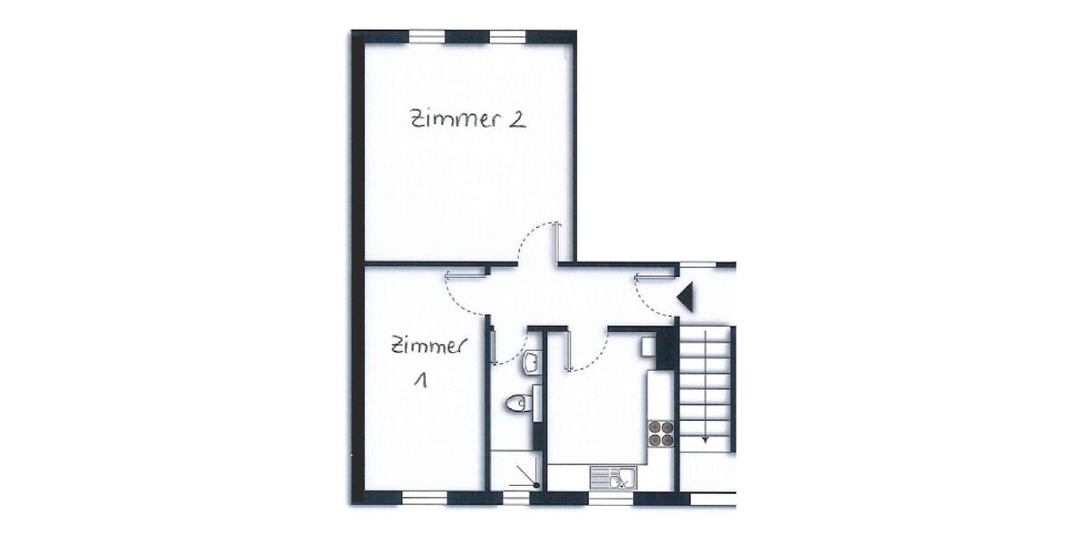 Dachgeschoßwohnung Schöneiche bei Berlin - 2 Zimmer, 80 m&sup2;, 1.150&euro; | Angebot:26338888