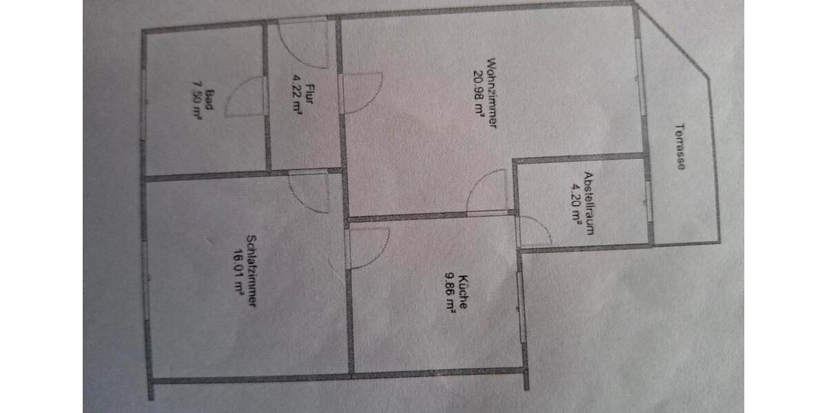 Zentrale 2-Zimmer-Wohnung 2 zimmer