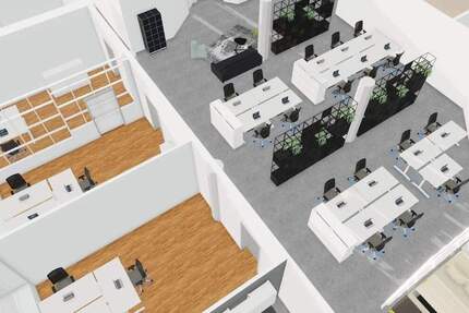 Modernes Private Office 2.03 im Martini-Park Augsburg - All-inclusive zimmer