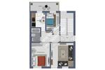 Etagenwohnung Weißenfels - 3 Zimmer, 58 m&sup2;, 340&euro; | Angebot:26633022