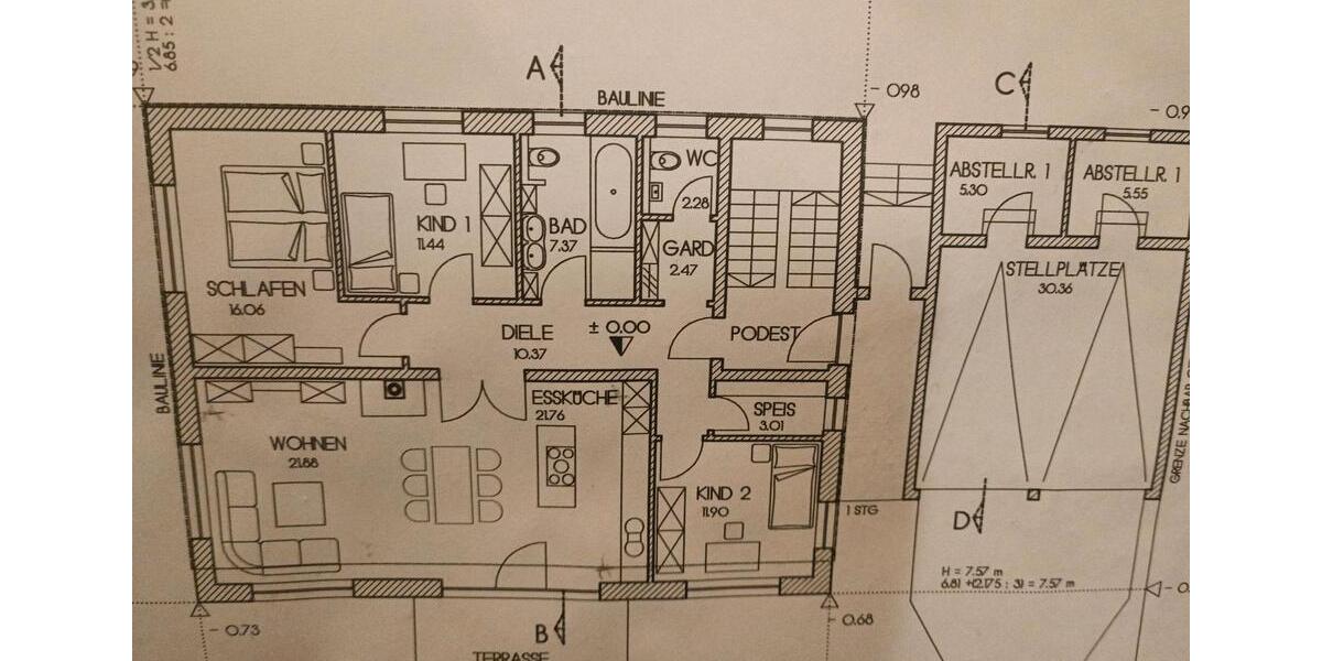 Erdgeschoßwohnung Scheyern - 4 Zimmer, 115 m&sup2;, 1.550&euro; | Angebot:24655195
