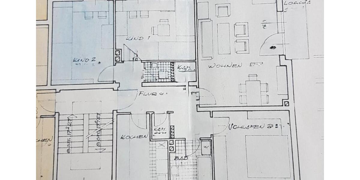 Etagenwohnung Deggendorf - 4 Zimmer, 92 m&sup2;, 830&euro; | Angebot:26356647