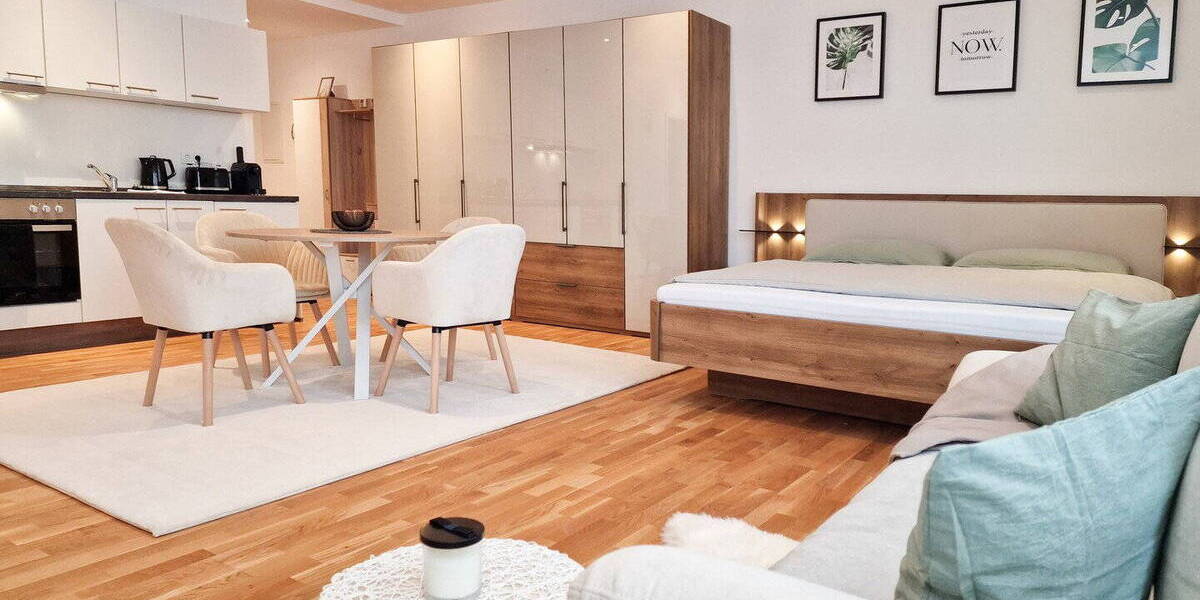 Terrassenwohnung Darmstadt Darmstadt-Mitte - 1 Zimmer, 52 m&sup2;, 990&euro; | Angebot:26156027