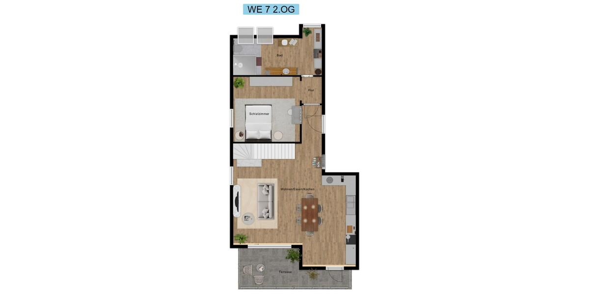 Maisonettenwohnung Hamm - 4 Zimmer, 128 m&sup2;, 1.700&euro; | Angebot:26618829