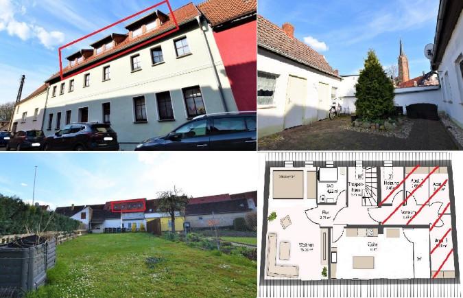 Dachgeschoßwohnung Kemberg - 1 Zimmer, 41 m&sup2;, 300&euro; | Angebot:25184477