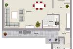 Etagenwohnung Philippsburg - 4 Zimmer, 125 m&sup2;, 1.250&euro; | Angebot:26429167