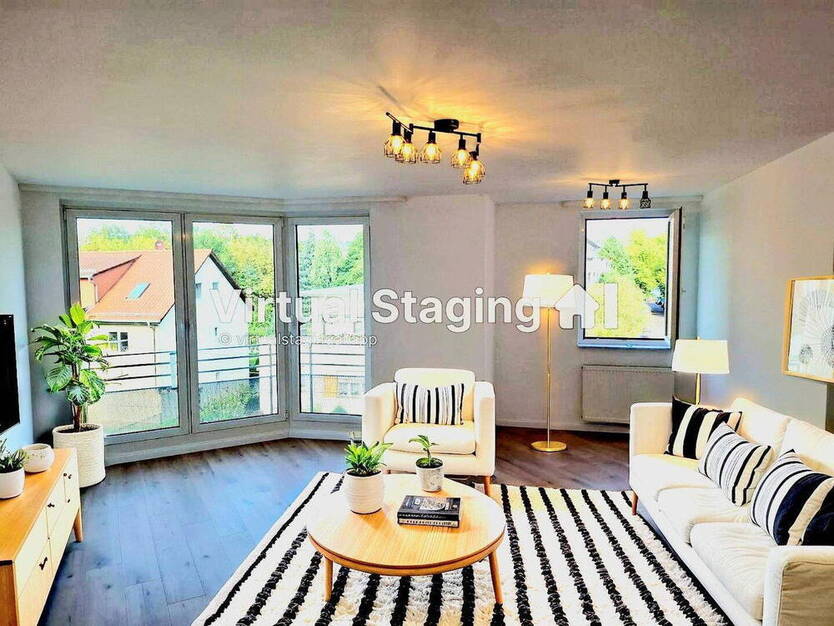 Renoviert: Stilvolle 2-Zimmer-Wohnung m. Balkon in Grünau - Ruhig, Modern und Zentrumsnah - neue EBK