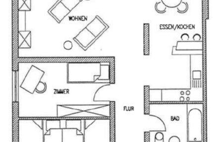 Wohnung Bad Urach - 3 Zimmer, 88 m&sup2;, 970&euro; | Angebot:25964639