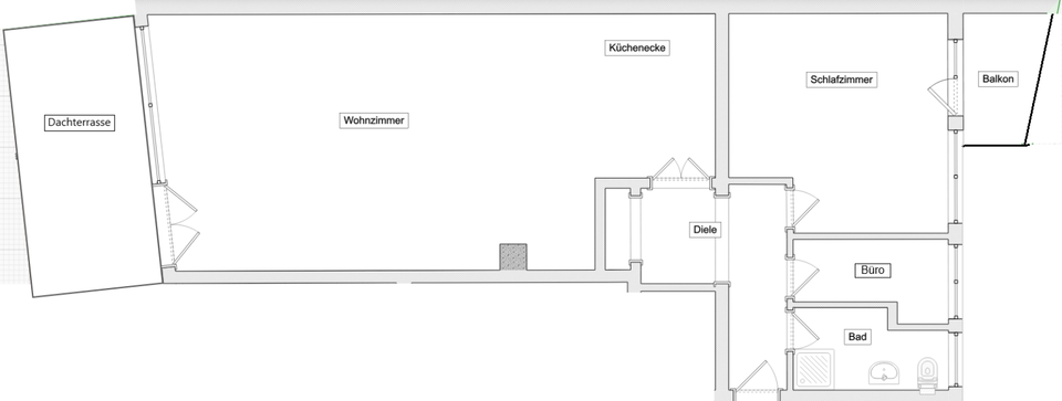 Etagenwohnung Swisttal - 2.5 Zimmer, 93 m&sup2;, 1.300&euro; | Angebot:24646211