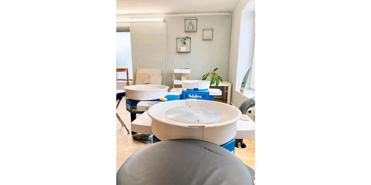 Mitbenutzung Töpferwerkstatt Coworking im Keramikatelier zimmer