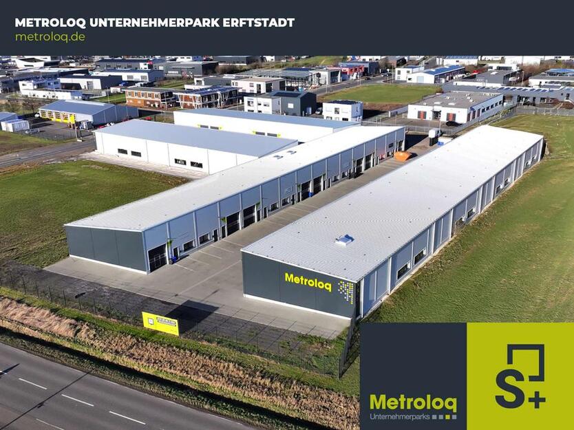 Moderne Hallenfläche mit flexiblen Mietlaufzeiten - Metroloq Erftstadt