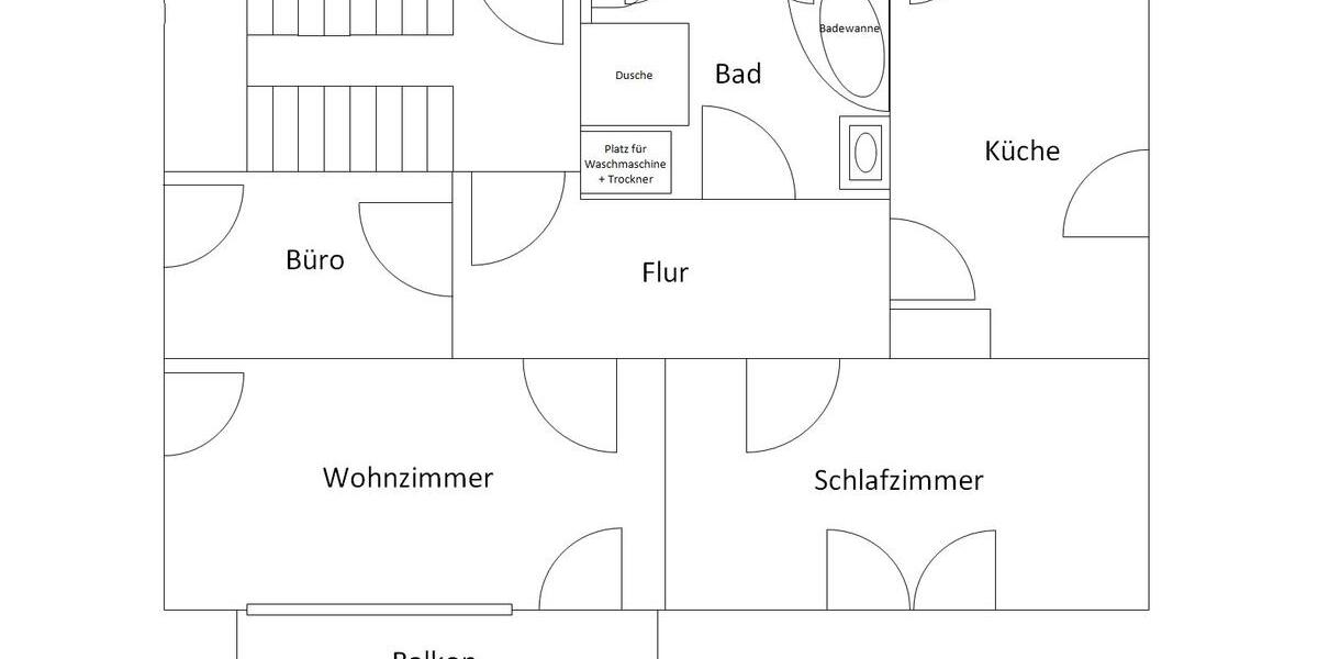 Etagenwohnung Spangenberg - 3 Zimmer, 85 m&sup2;, 620&euro; | Angebot:26364535